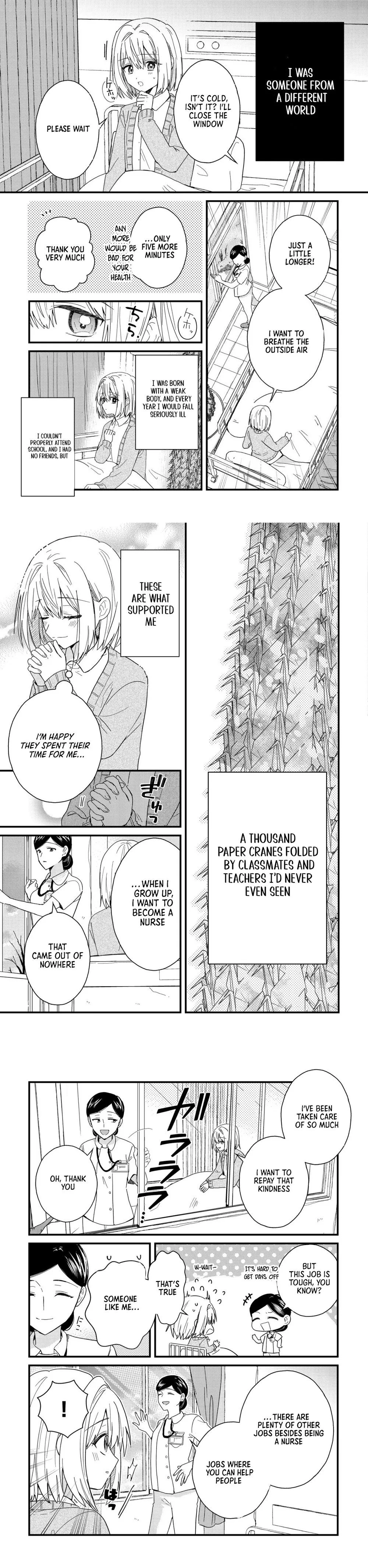 Mimosa’s Diary — An Origami Artisan’s Journey in Another World Chapter 1 - . Page 3