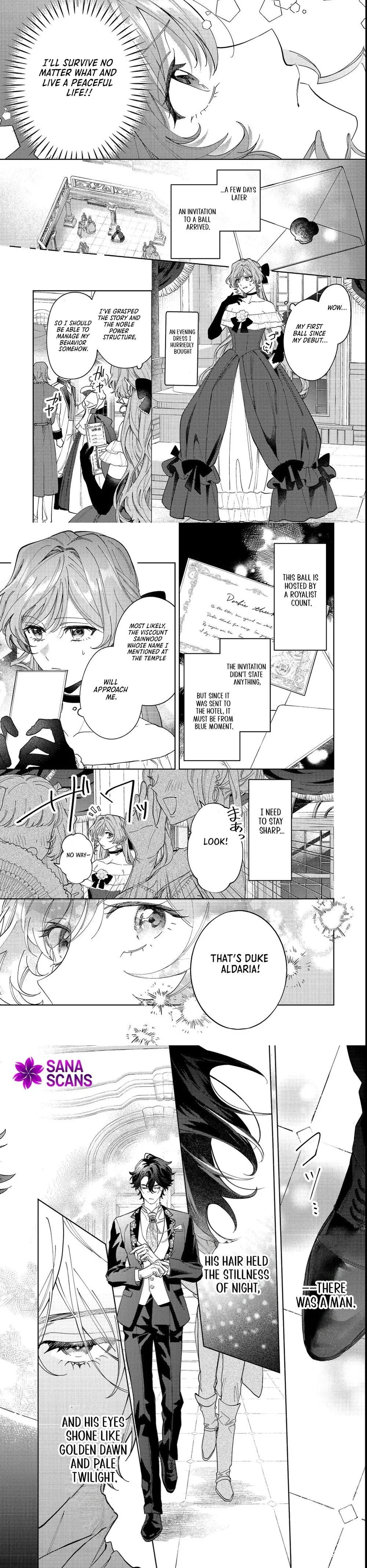Reborn as a Doomed Side Character — Now Engaged to a Duke Chapter 1.2 Page 6