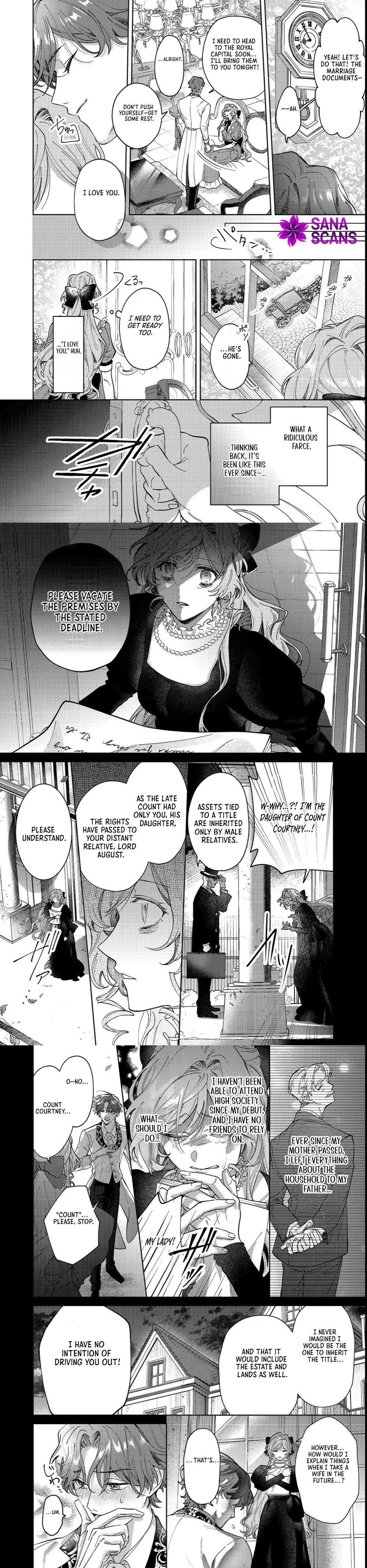 Reborn as a Doomed Side Character — Now Engaged to a Duke Chapter 1.1 Page 4
