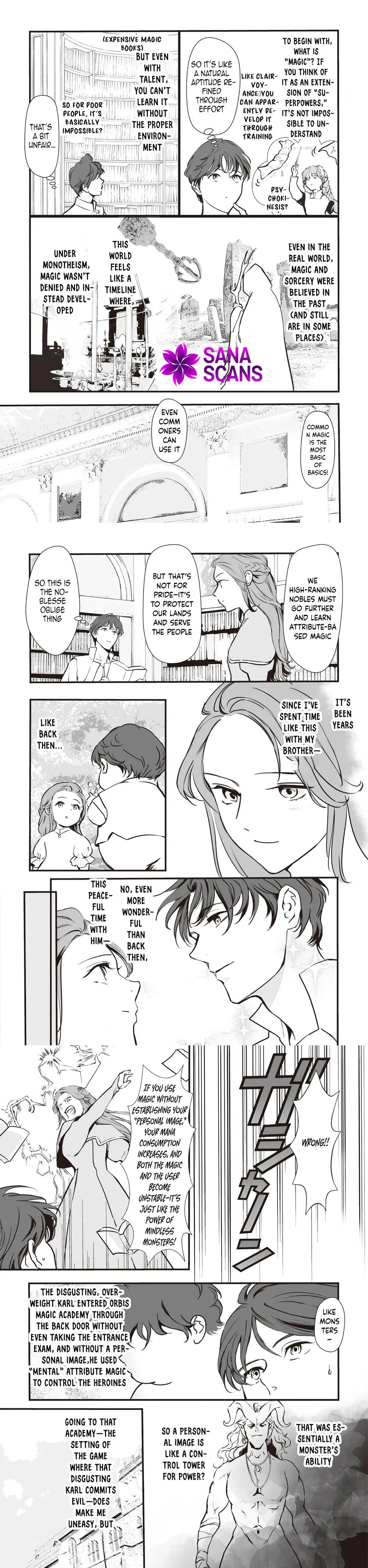 "Reborn as a Fat Villain Noble in an Eroge , Losing Weight and Avoiding Ruin for a Slow Life. Chapter 6 Page 3