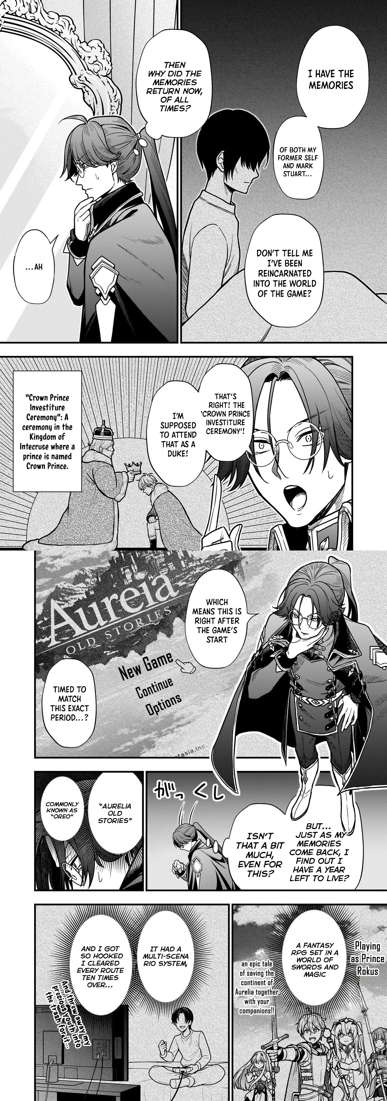 Reborn as a Villain Duke—Why Did My Daughter Become the Ice Lady? Chapter 1 - . Page 5
