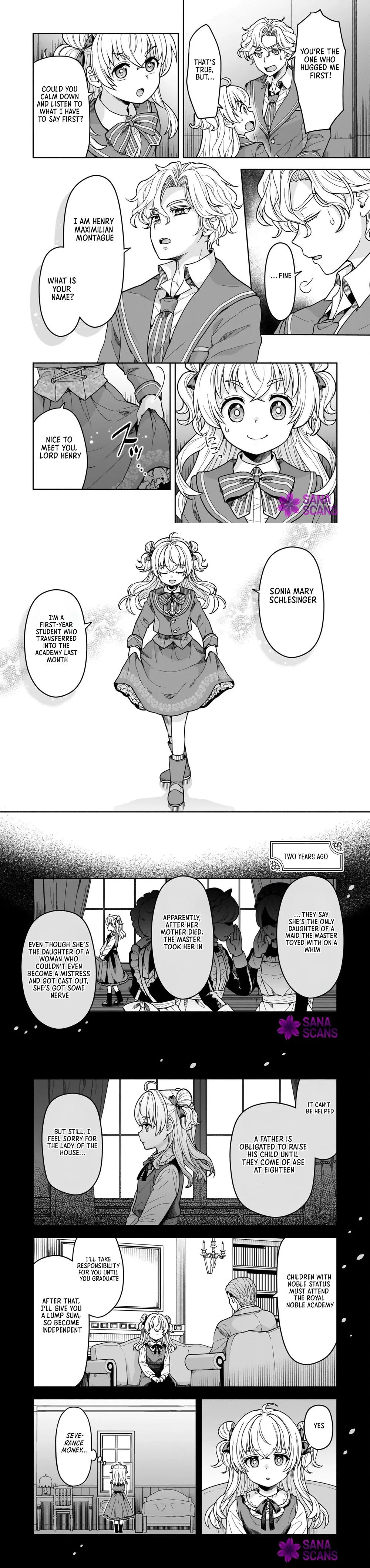 Reborn as the Heroine — I’ll Break Fate with Force Chapter 1 Page 3