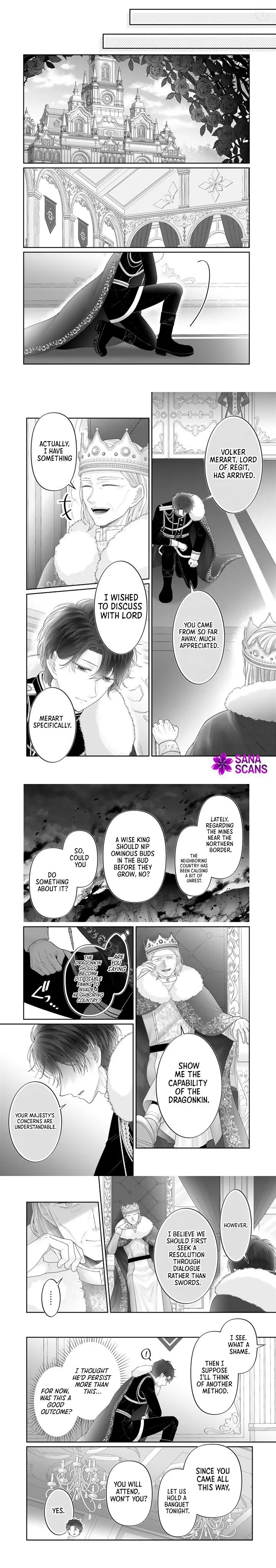 Reborn as the Oppressed Princess, Loved by the Dragon God’s Strongest Knight Chapter 24 Page 3