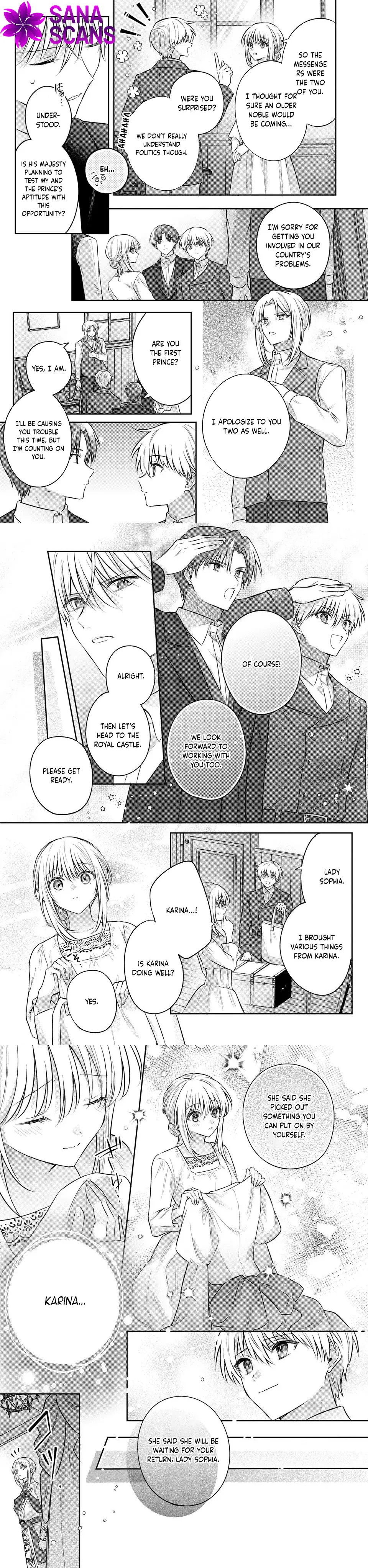 Suterare Danshaku Reijou wa Kuro Kishi-sama no Okiniiri Chapter 41 Page 7