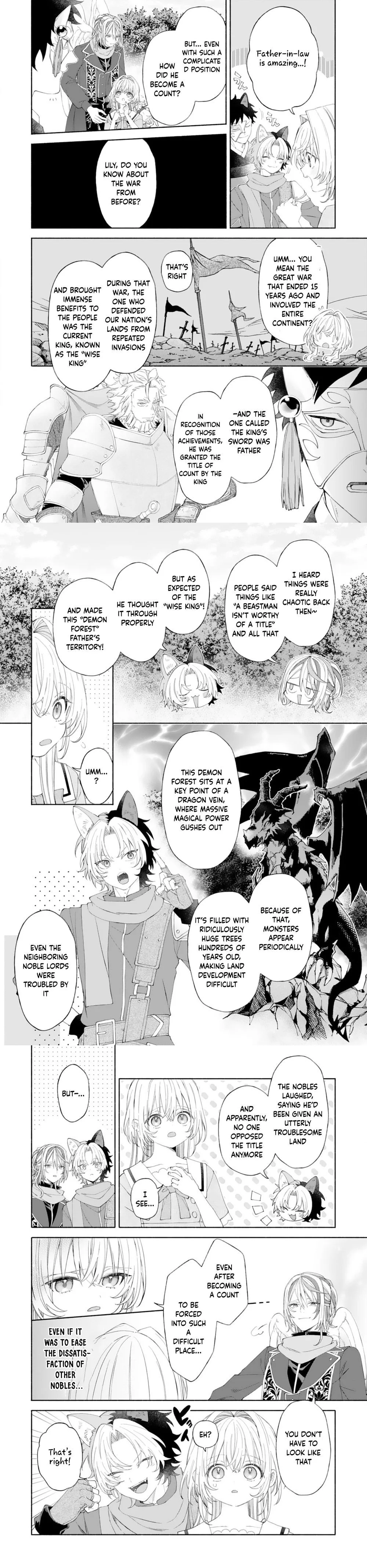 The Abandoned Girl Is the Strongest Saintess — Loved by a Fluffy Family Chapter 7 Page 4