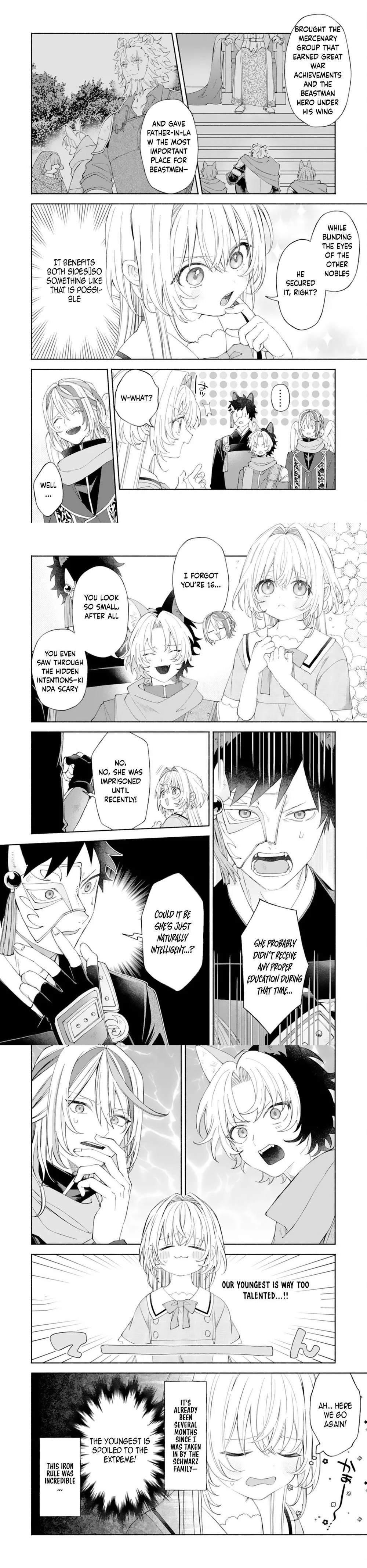 The Abandoned Girl Is the Strongest Saintess — Loved by a Fluffy Family Chapter 7 Page 6