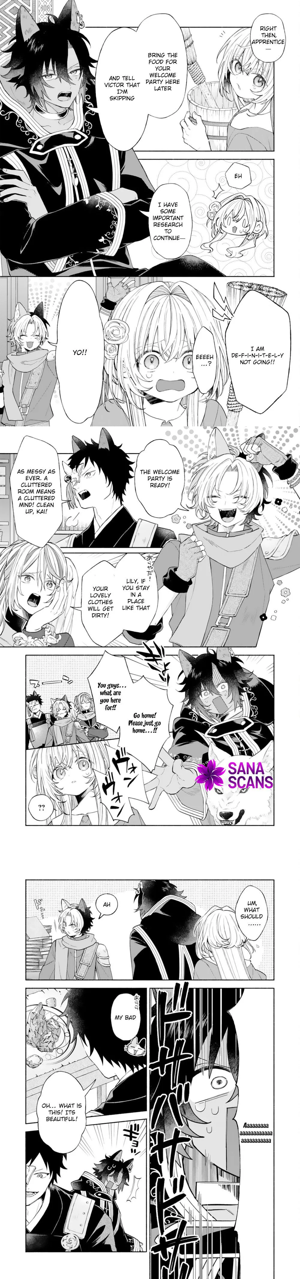 The Abandoned Girl Is the Strongest Saintess — Loved by a Fluffy Family Chapter 6 Page 2