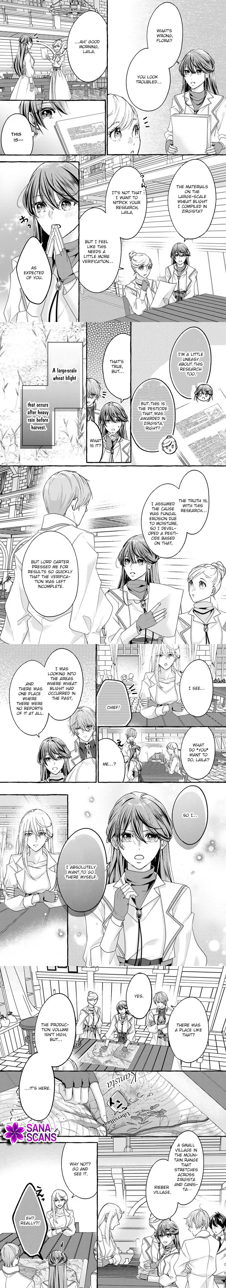 The Abused Genius Lady and the Dark-Minded Researcher’s Sweet Herb Lab. Chapter 15 Page 4