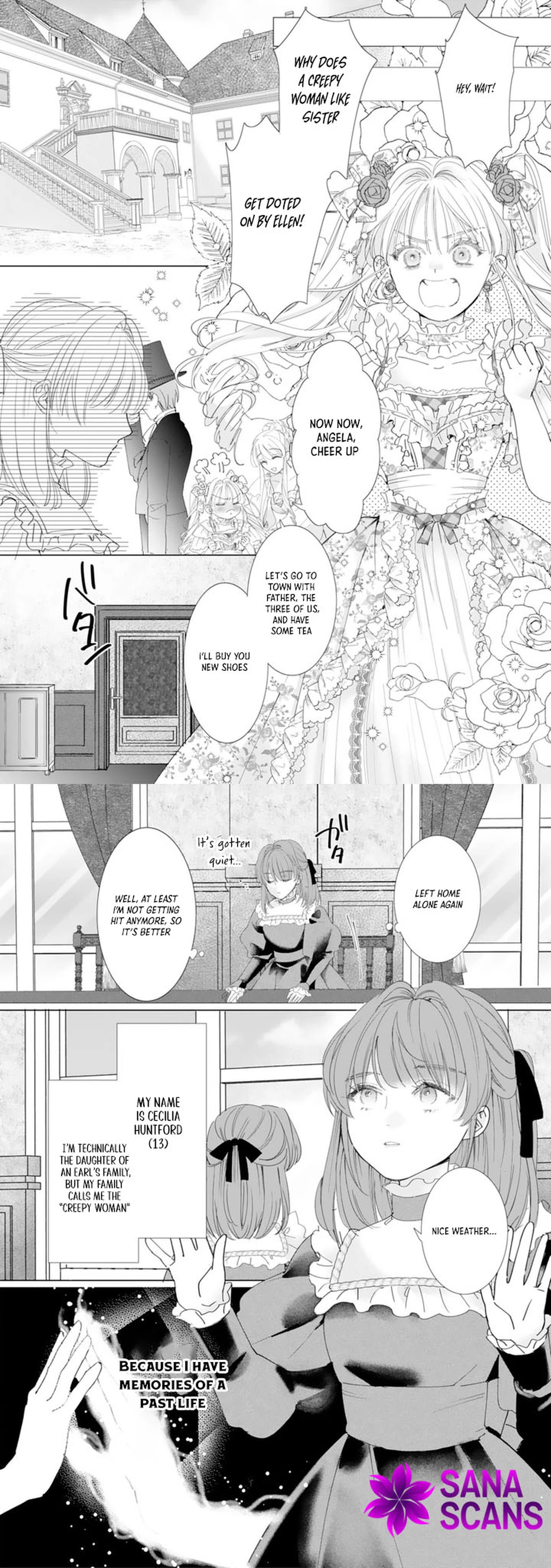 The ‘Creepy’ Lady Will Fulfill Her Duty as a Stepmother Chapter 1 Page 3
