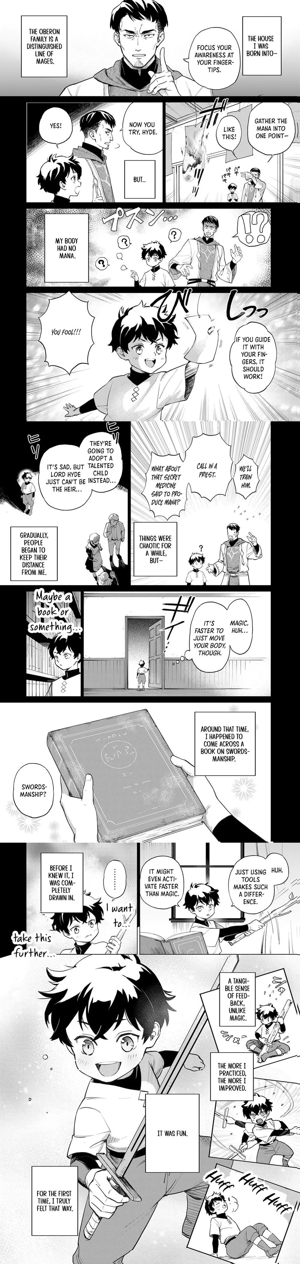 The ‘Inferior’ Swordsman Dominates a Magic-Only World Chapter 1 - . Page 4