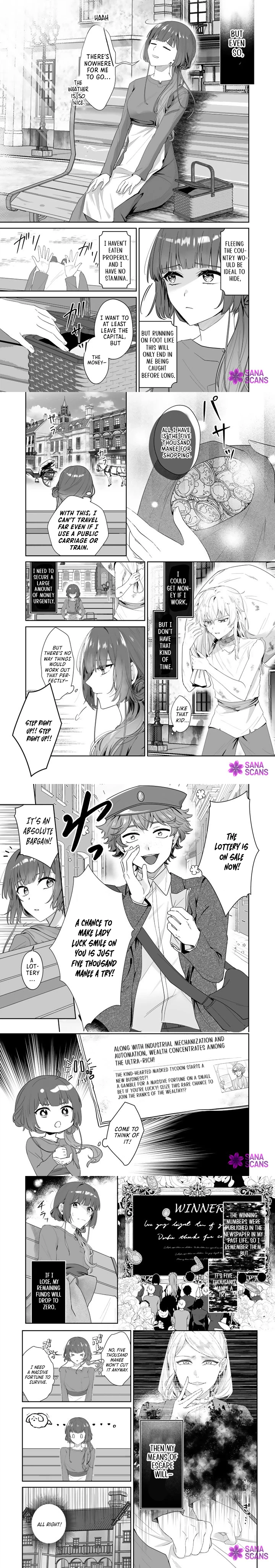 The Jackpot Lady Enjoys Her Second Life — Escaping with a Fortune Chapter 1 - .. Page 8