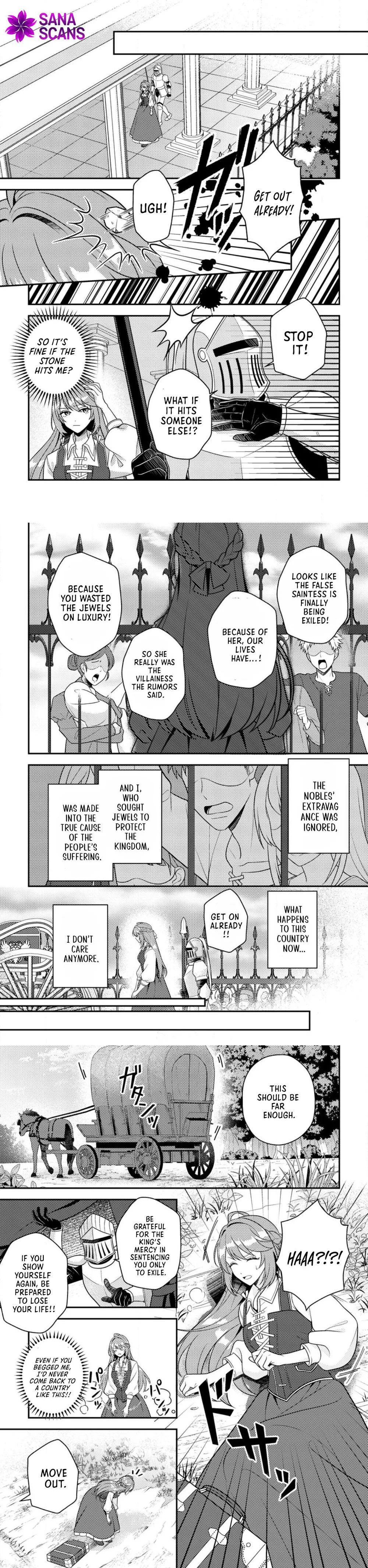 The Jewel Saint: Banished but Living Happily With a Prince Chapter 1 - . Page 5