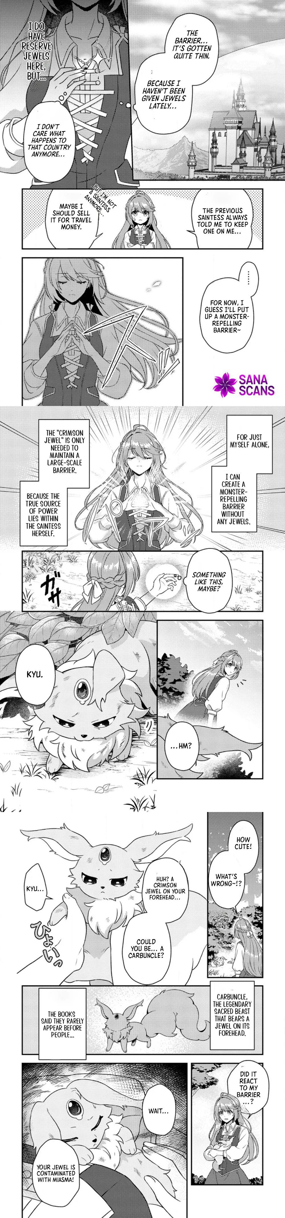 The Jewel Saint: Banished but Living Happily With a Prince Chapter 1 - . Page 6