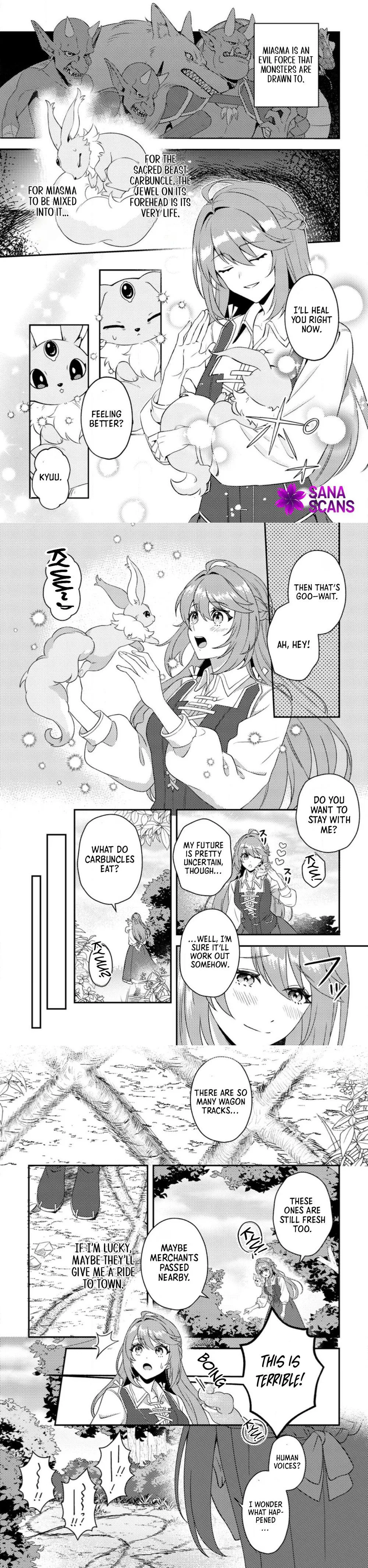 The Jewel Saint: Banished but Living Happily With a Prince Chapter 1 - . Page 7
