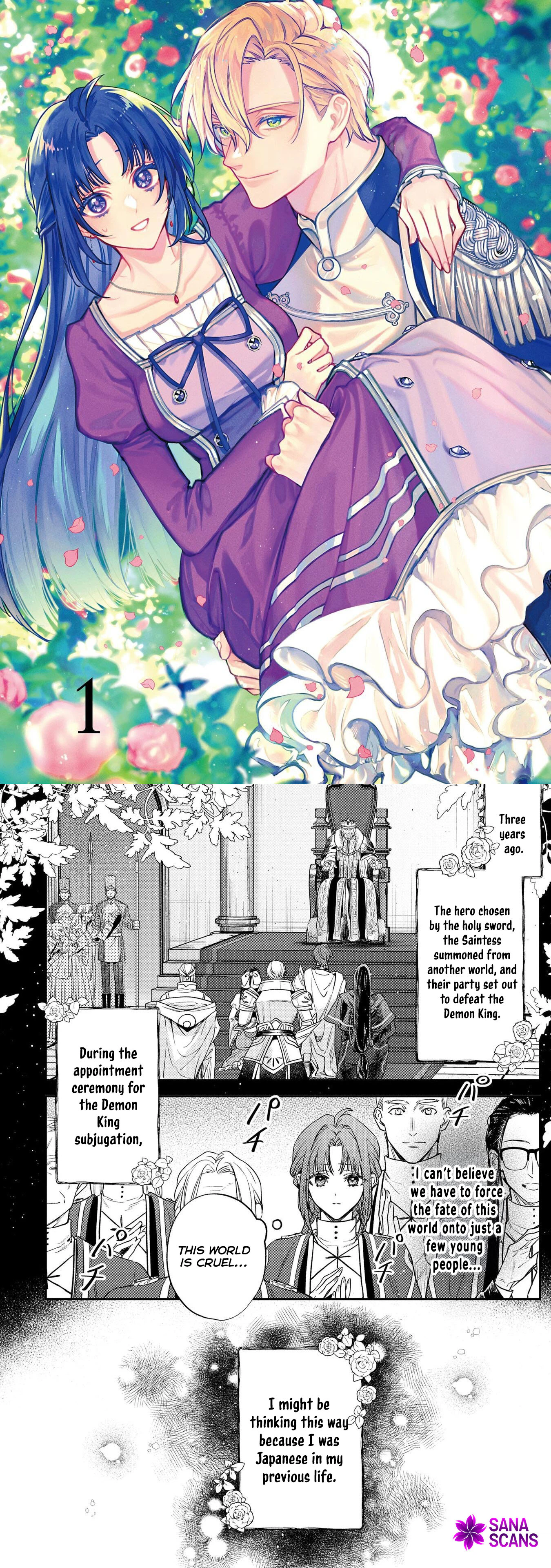 The Knight Left Out of the Saintess’s Reverse Harem Is Pursuing Me. Chapter 1 - . Page 2