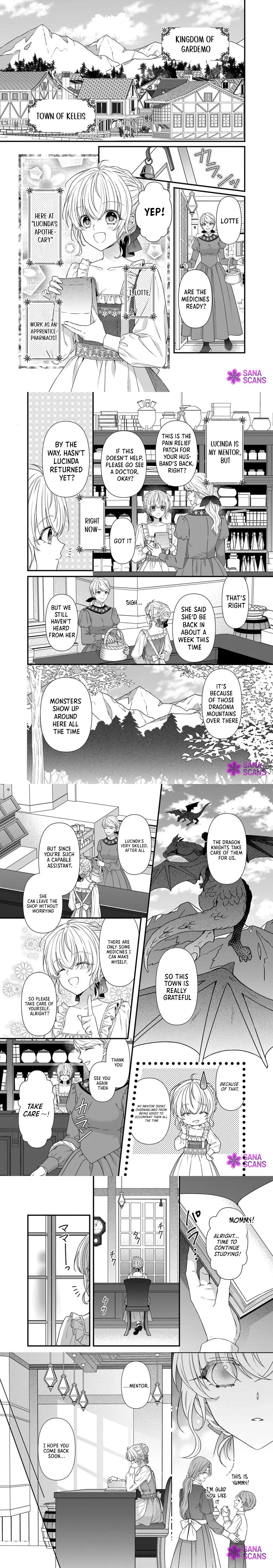 The Princess Secretly Becomes the Dragon Knights’ Apothecary Chapter 1 - . Page 2
