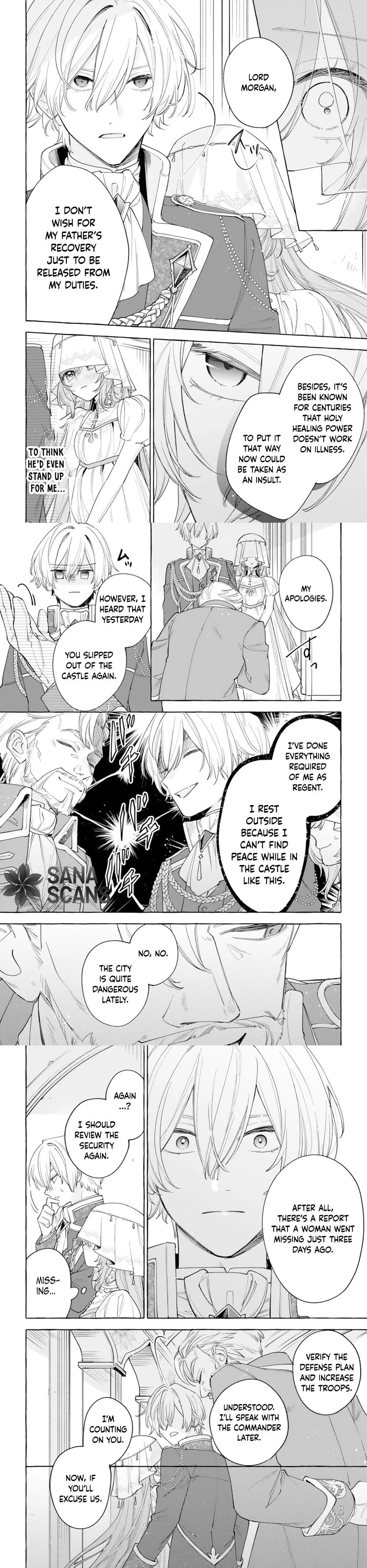 The Rewound Saintess Wants to Put the Insomniac Prince to Sleep Chapter 3 Page 6