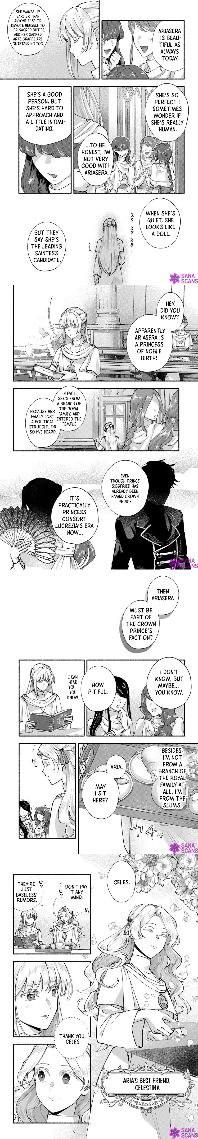“The Temporary Saintess Keeps Rejecting Her Favorite Crown Prince’s Proposals Chapter 1 - . Page 2
