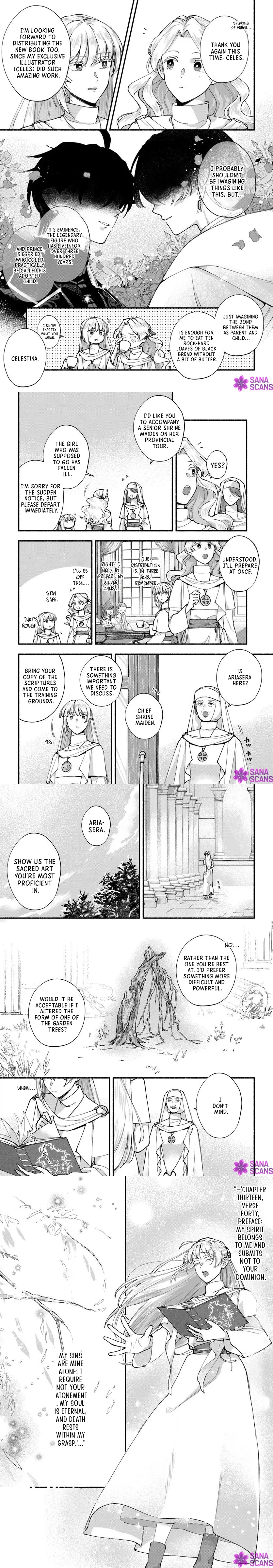 “The Temporary Saintess Keeps Rejecting Her Favorite Crown Prince’s Proposals Chapter 1 - . Page 4