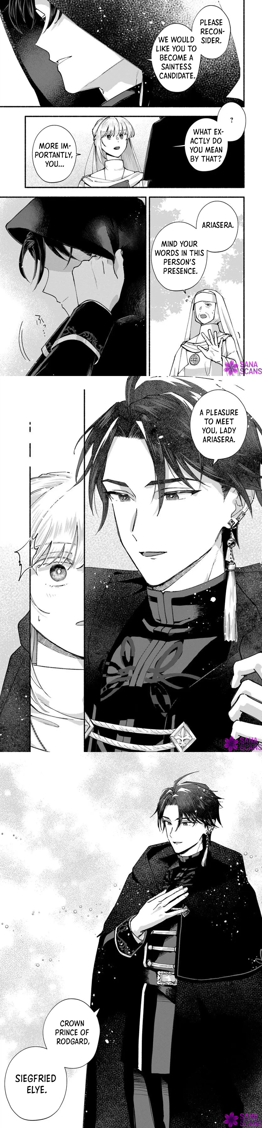 “The Temporary Saintess Keeps Rejecting Her Favorite Crown Prince’s Proposals Chapter 1 - . Page 6