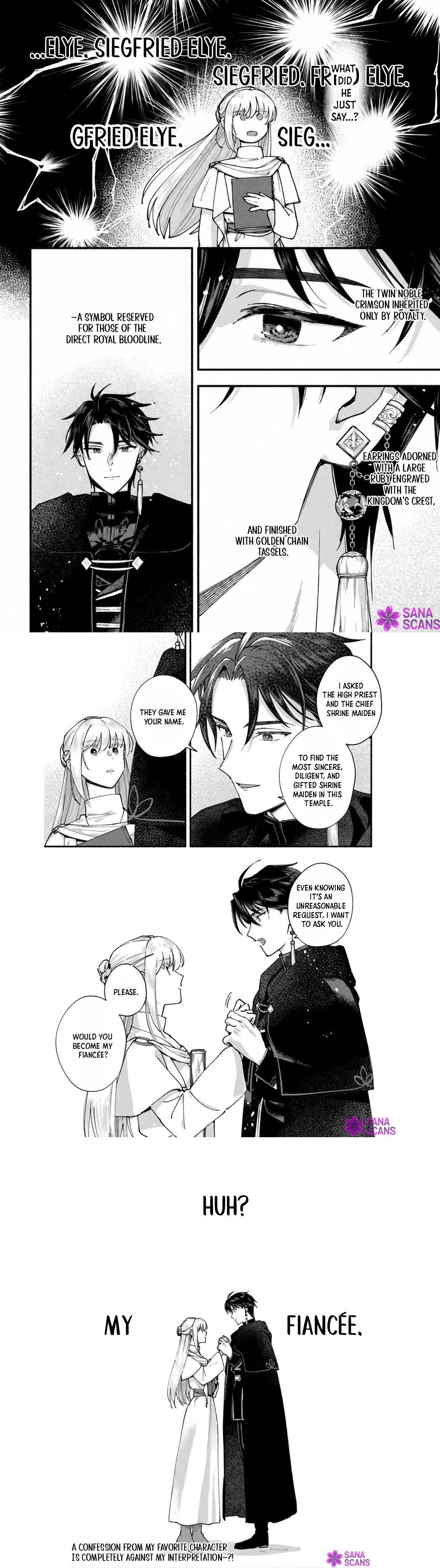 “The Temporary Saintess Keeps Rejecting Her Favorite Crown Prince’s Proposals Chapter 1 - . Page 7