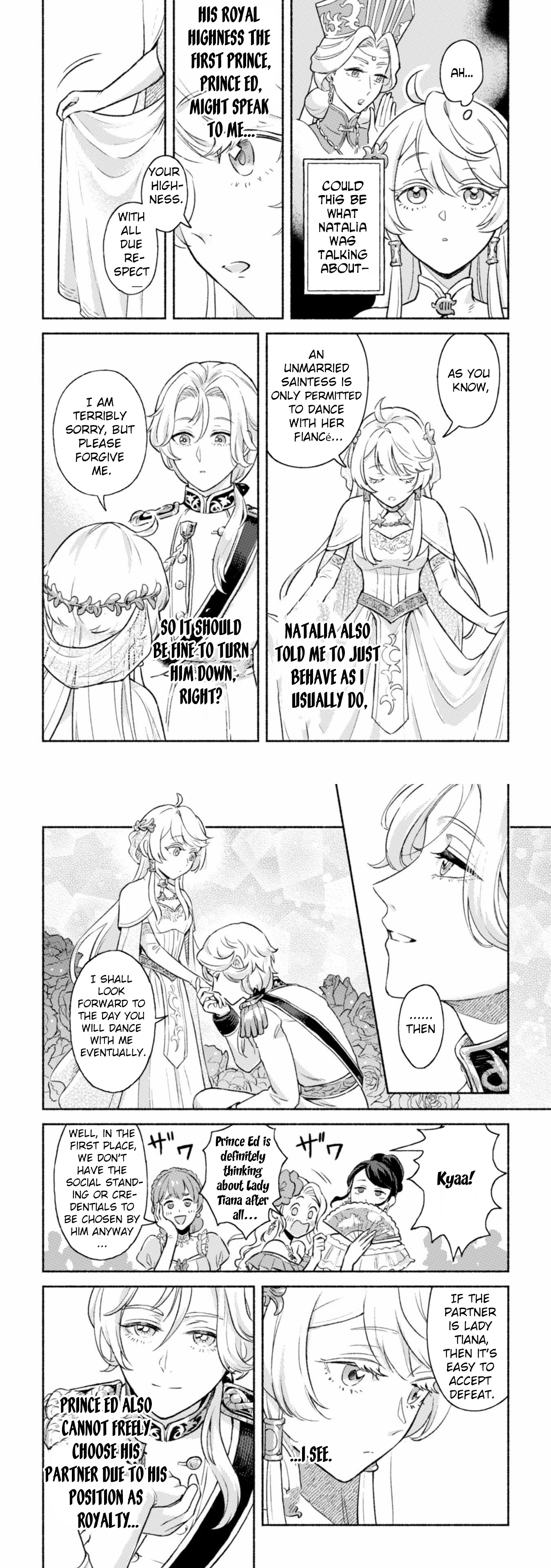 The Ugly Cat Being Pampered by a Gloomy Knight Is Actually the Saintess! Chapter 1 Page 21