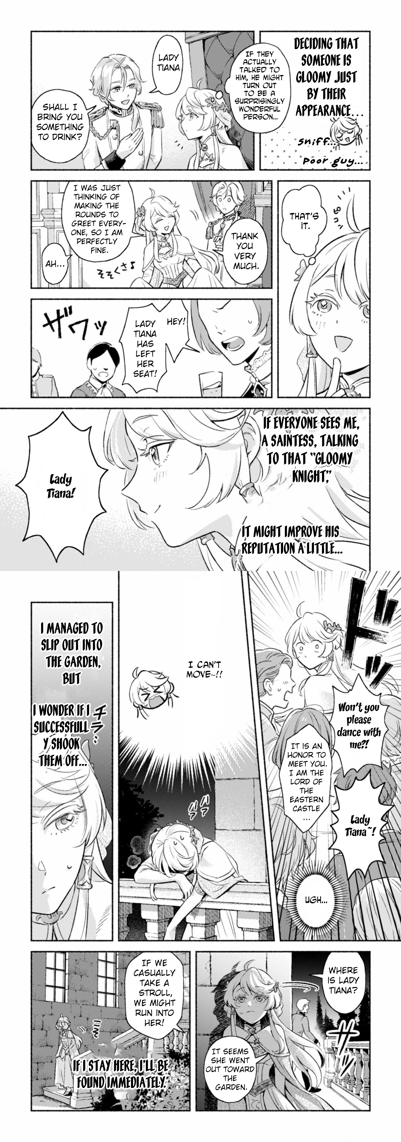The Ugly Cat Being Pampered by a Gloomy Knight Is Actually the Saintess! Chapter 1 Page 24