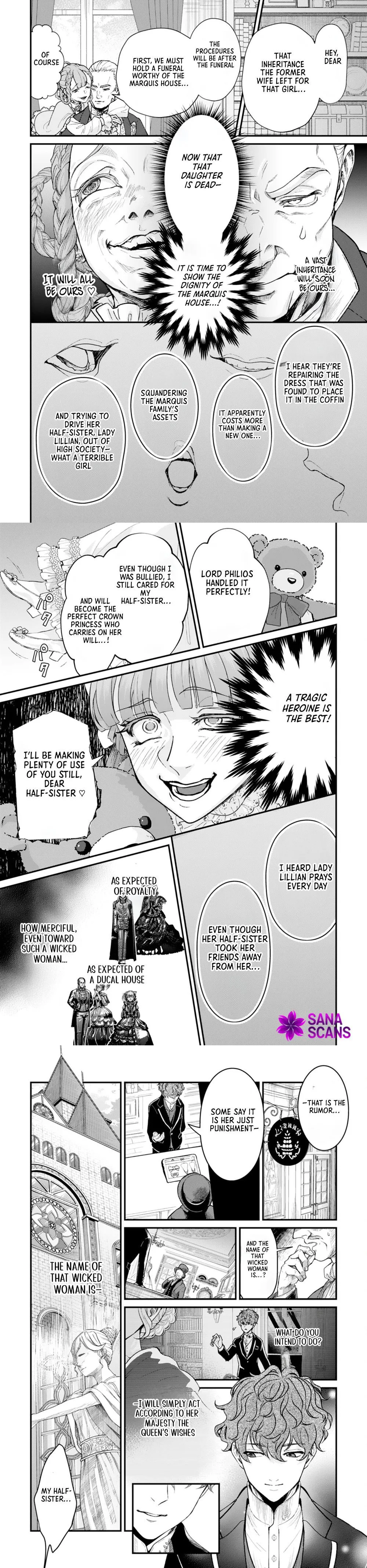 Then I’ll Become a Villainess — How Does It Feel to Be Avenged? Chapter 6 Page 2